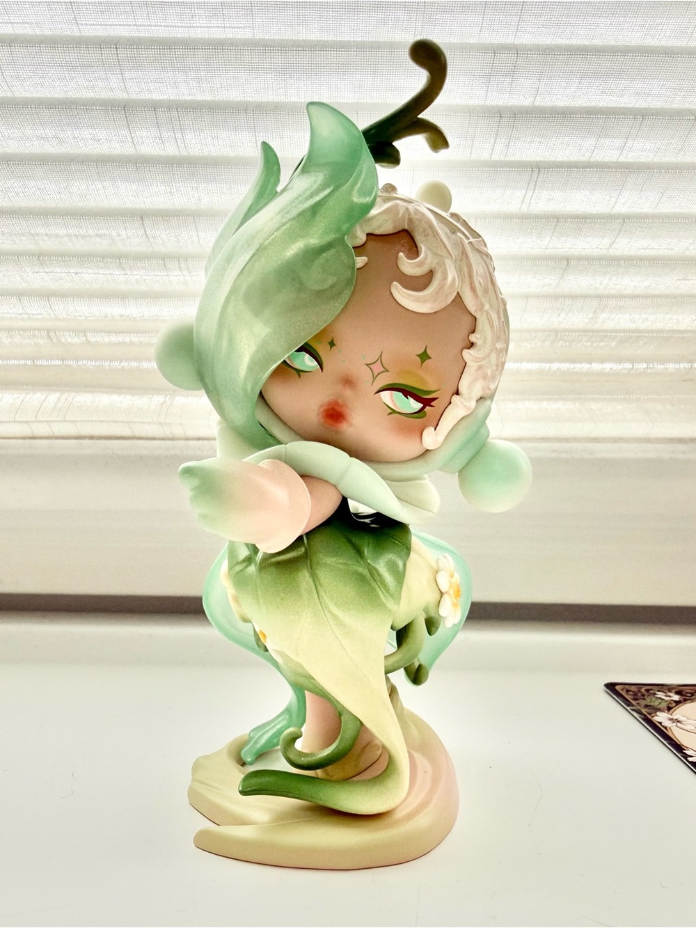 Pop Mart Skullpanda Petals in Four Acts The Fatal Entwining Green Figurine
